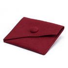 귀여운 디자인 마이크로 화이버 보석 포장 파우치 봉투 스웨이드 매력 선물 파우치 가방
