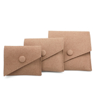 귀여운 디자인 마이크로 화이버 보석 포장 파우치 봉투 스웨이드 매력 선물 파우치 가방